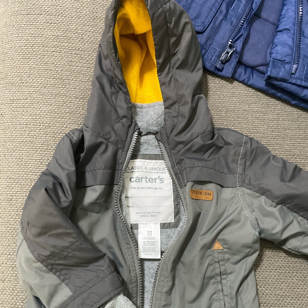 Carters baby boy jacket